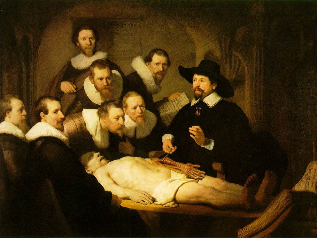 Rembrandt : la leçon d'anatomie du Docteur Tulp
