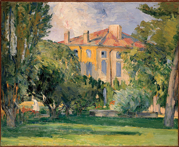La Bastide du Jas de Bouffan Paul Cézanne crédit : Wikimédia Commons