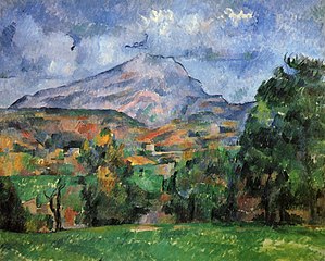 Montagne Sainte-Victoire Cézanne Crédit : Wikimédia Commons